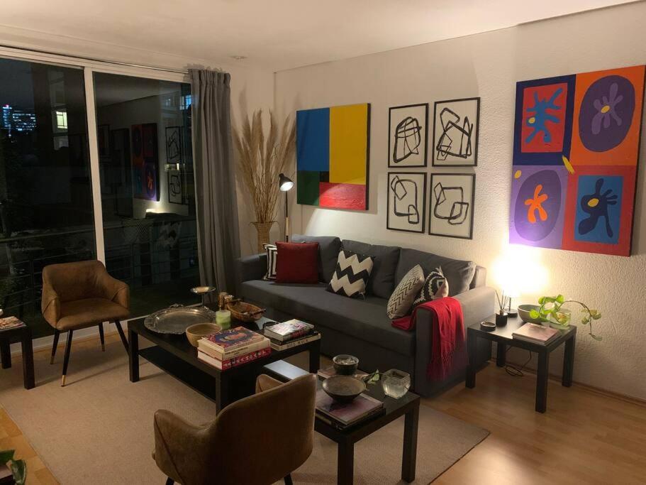 メキシコシティExcelente Departamento En La Condesaアパートメント エクステリア 写真