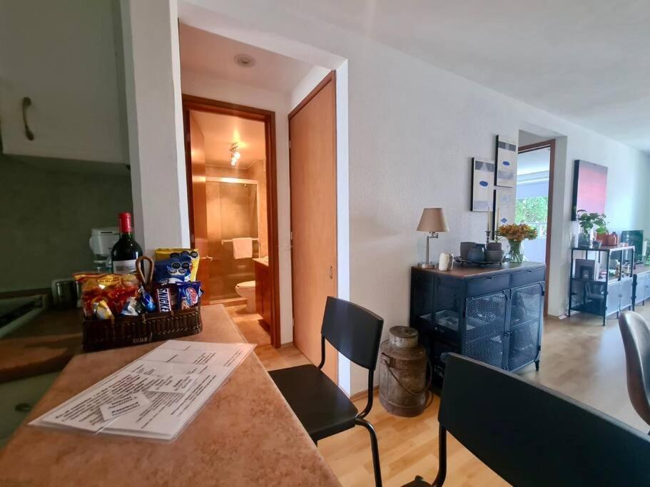 メキシコシティExcelente Departamento En La Condesaアパートメント エクステリア 写真