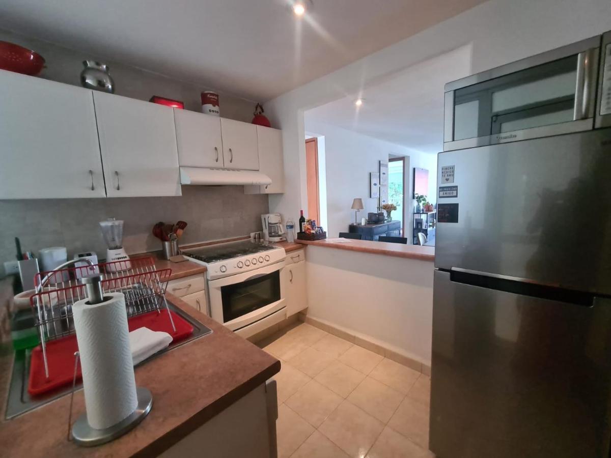 メキシコシティExcelente Departamento En La Condesaアパートメント エクステリア 写真